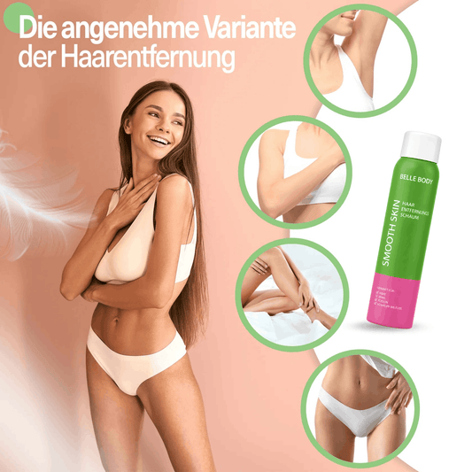 Belle Body hair removal foam