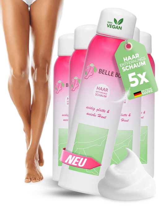 5x Belle Body hair removal