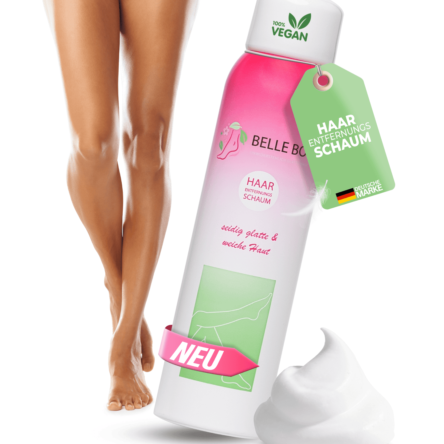 Belle Body Intimate Hair Removal Foam