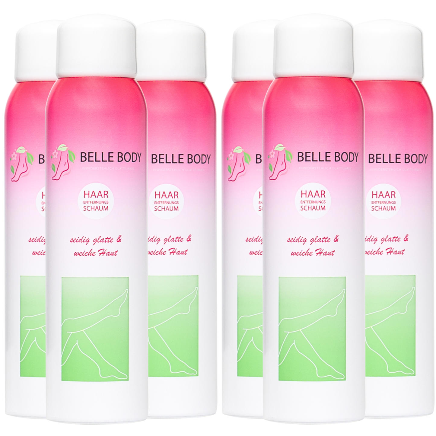 Belle Body hair removal foam